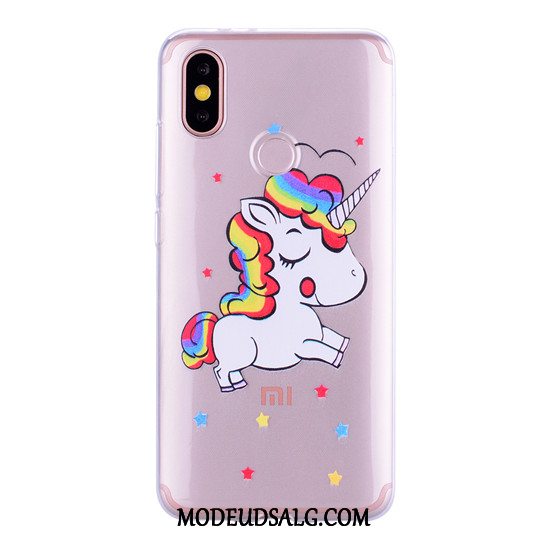 Xiaomi Mi A2 Etui Cartoon Kreativ Lille Sektion Silikone Cover