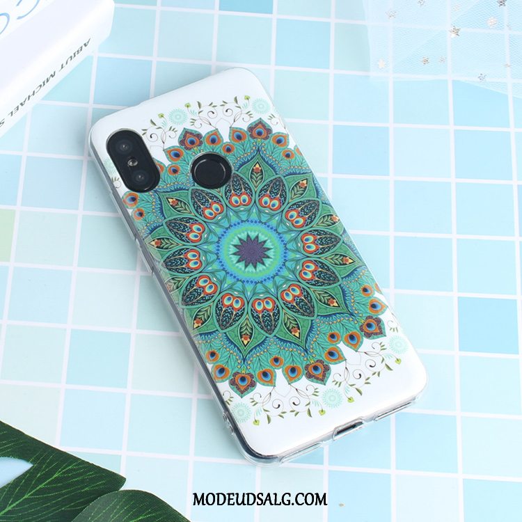 Xiaomi Mi A2 Etui Cover Lille Sektion Silikone Blød Hængende Ornamenter