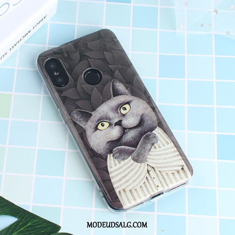 Xiaomi Mi A2 Etui Cover Lille Sektion Silikone Blød Hængende Ornamenter