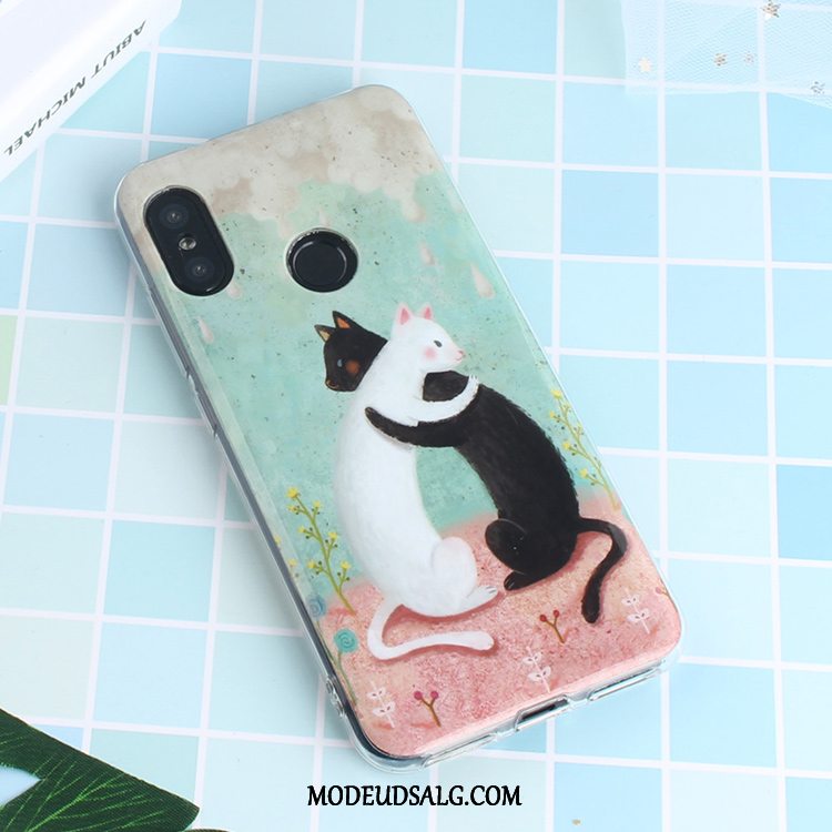 Xiaomi Mi A2 Etui Cover Lille Sektion Silikone Blød Hængende Ornamenter