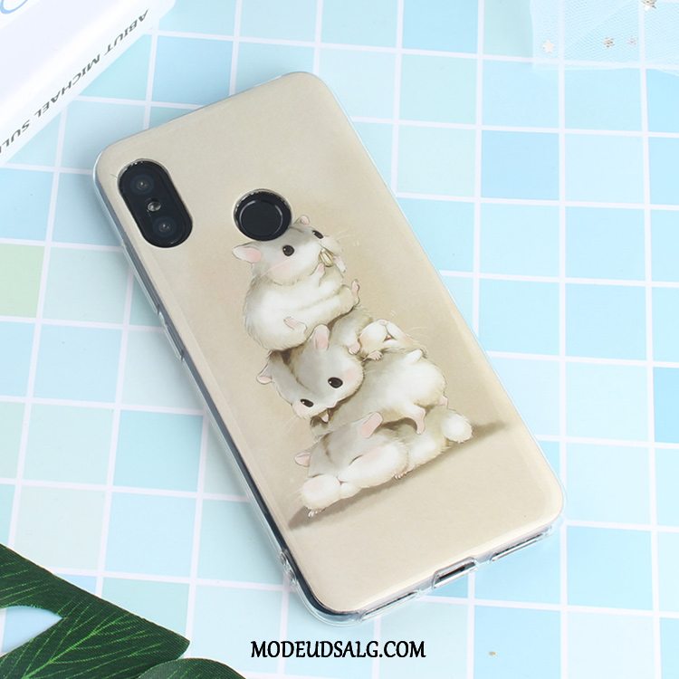 Xiaomi Mi A2 Etui Cover Lille Sektion Silikone Blød Hængende Ornamenter