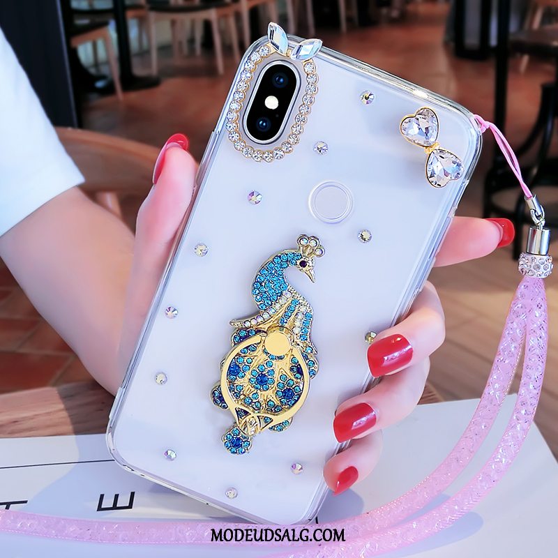 Xiaomi Mi A2 Etui / Cover Lille Sektion Silikone Gennemsigtig Hængende Ornamenter