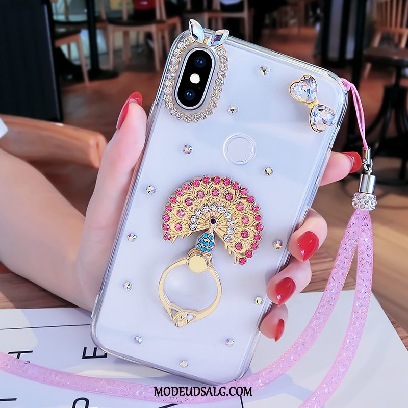 Xiaomi Mi A2 Etui / Cover Lille Sektion Silikone Gennemsigtig Hængende Ornamenter