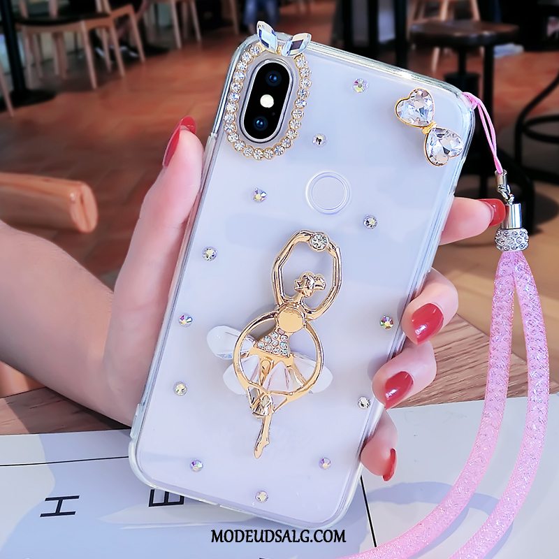 Xiaomi Mi A2 Etui / Cover Lille Sektion Silikone Gennemsigtig Hængende Ornamenter