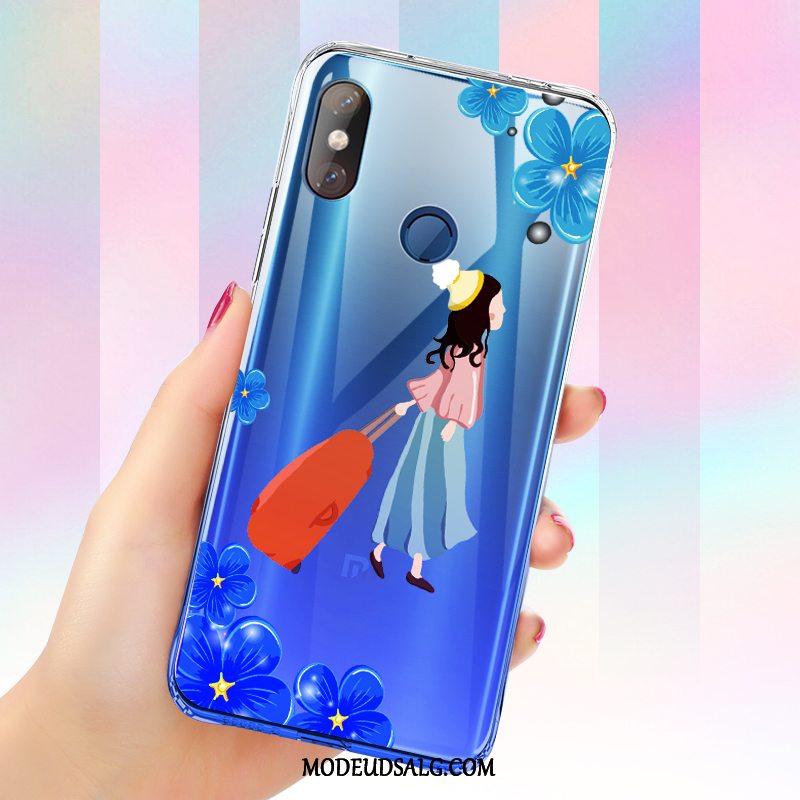 Xiaomi Mi A2 Etui Cover Rød Beskyttelse Anti-fald Gradient Farve