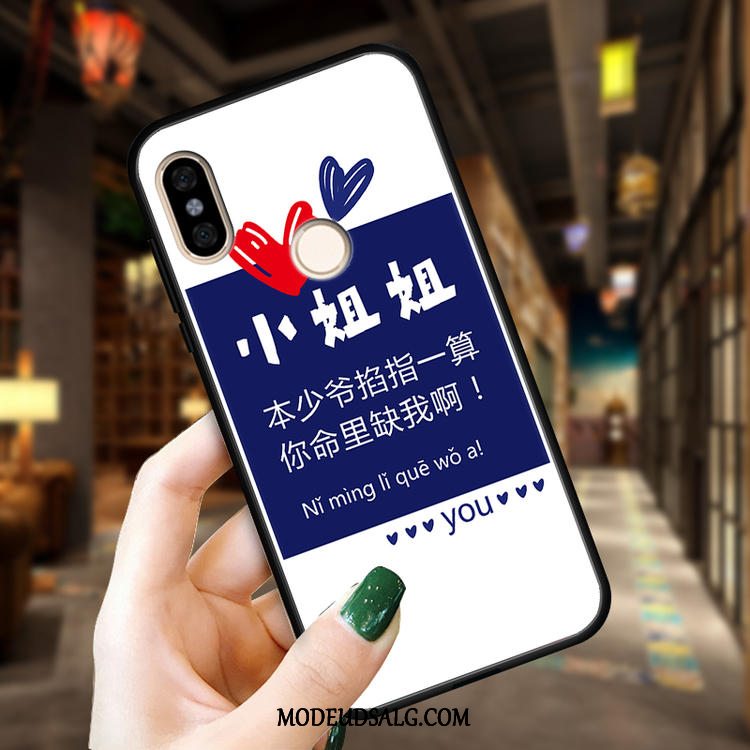 Xiaomi Mi A2 Etui / Cover Trend Af Personlighed Cartoon Elskeren Nubuck