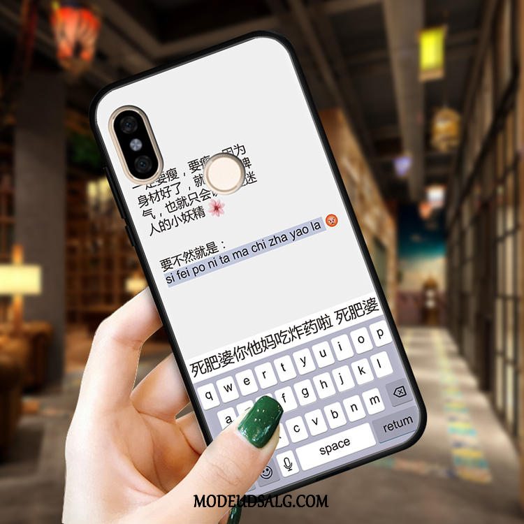 Xiaomi Mi A2 Etui / Cover Trend Af Personlighed Cartoon Elskeren Nubuck