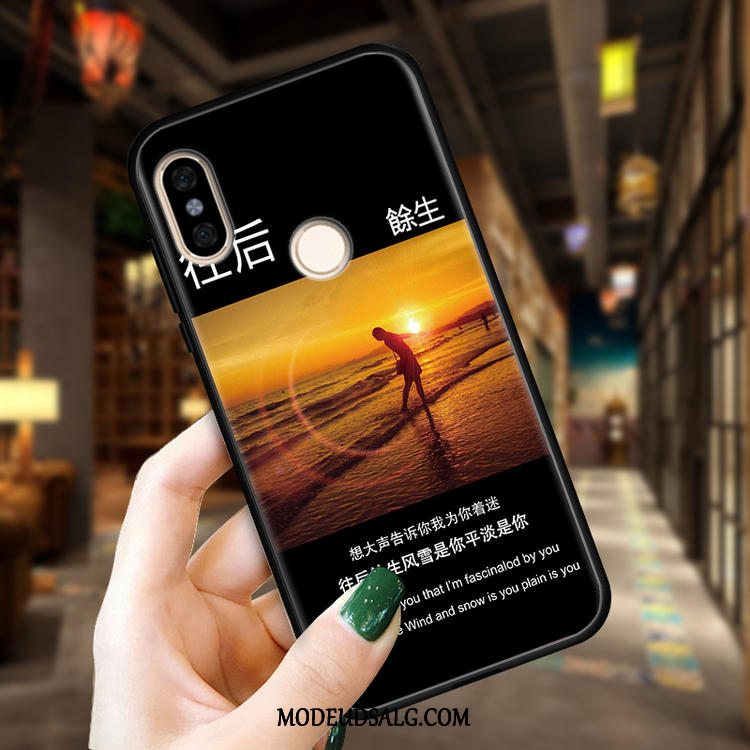 Xiaomi Mi A2 Etui / Cover Trend Af Personlighed Cartoon Elskeren Nubuck