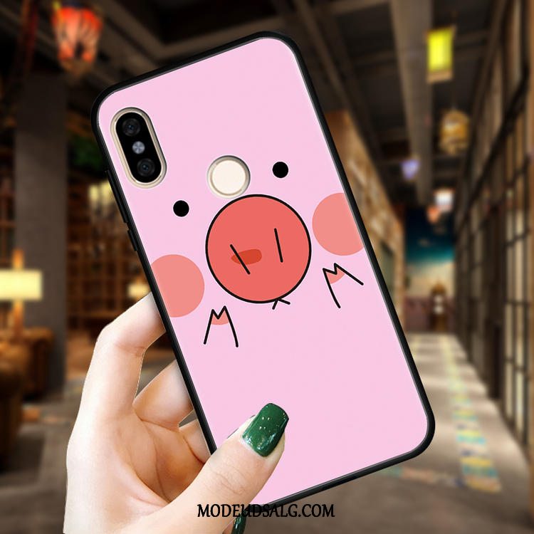 Xiaomi Mi A2 Etui / Cover Trend Af Personlighed Cartoon Elskeren Nubuck