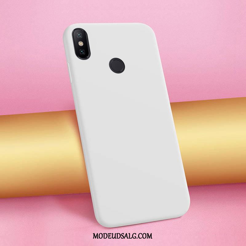 Xiaomi Mi A2 Etui Dyb Farve Nubuck Beskyttelse Anti-fald Solid Farve