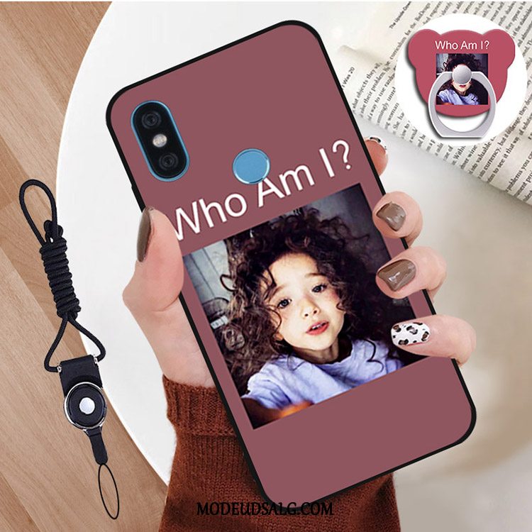 Xiaomi Mi A2 Etui Hærdning Smuk Beskyttelse Lille Sektion Cover