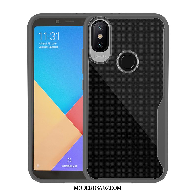 Xiaomi Mi A2 Etui Lille Sektion Silikone Gennemsigtig Anti-fald Cover