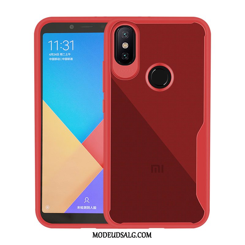 Xiaomi Mi A2 Etui Lille Sektion Silikone Gennemsigtig Anti-fald Cover