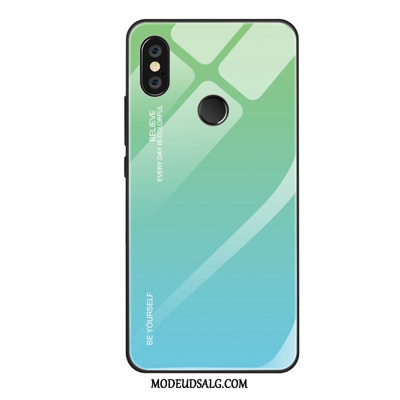 Xiaomi Mi A2 Etui Nubuck Kreativ Glas Alt Inklusive Anti-fald