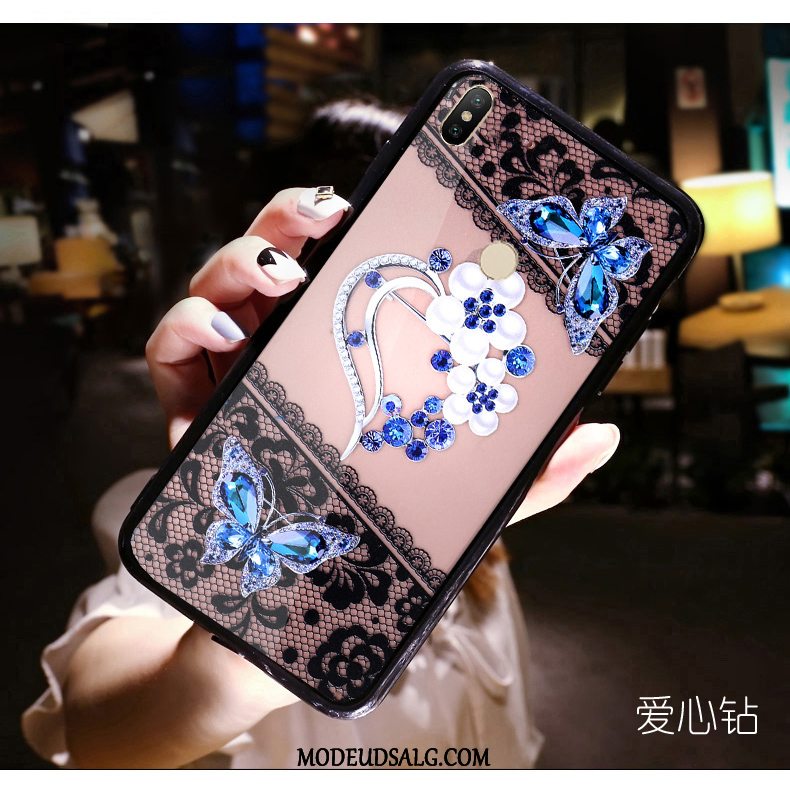 Xiaomi Mi A2 Etui Relief Kreativ Af Personlighed Trend Blå