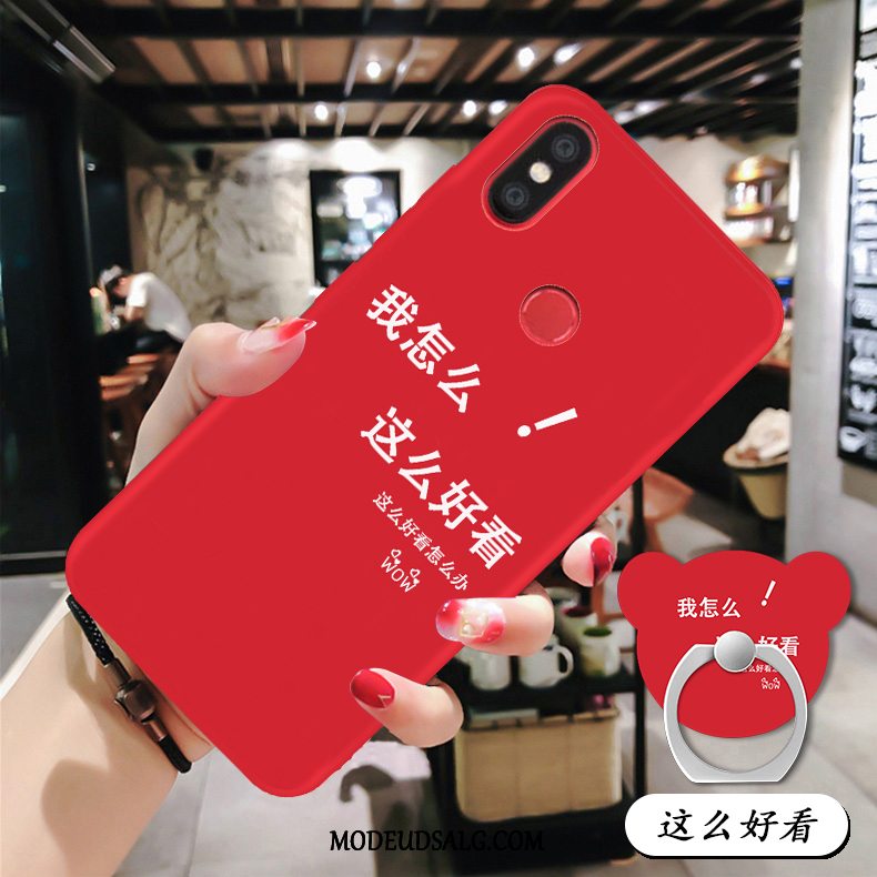 Xiaomi Mi A2 Etui Silikone Mesh Lille Sektion Cartoon Anti-fald