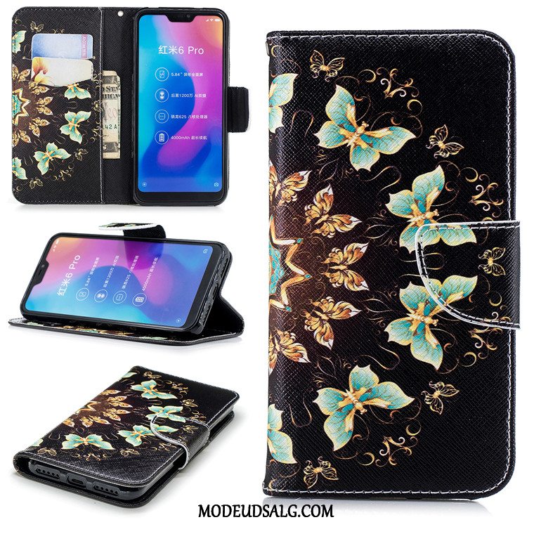 Xiaomi Mi A2 Lite Etui Alt Inklusive Lædertaske Beskyttelse Clamshell Cover