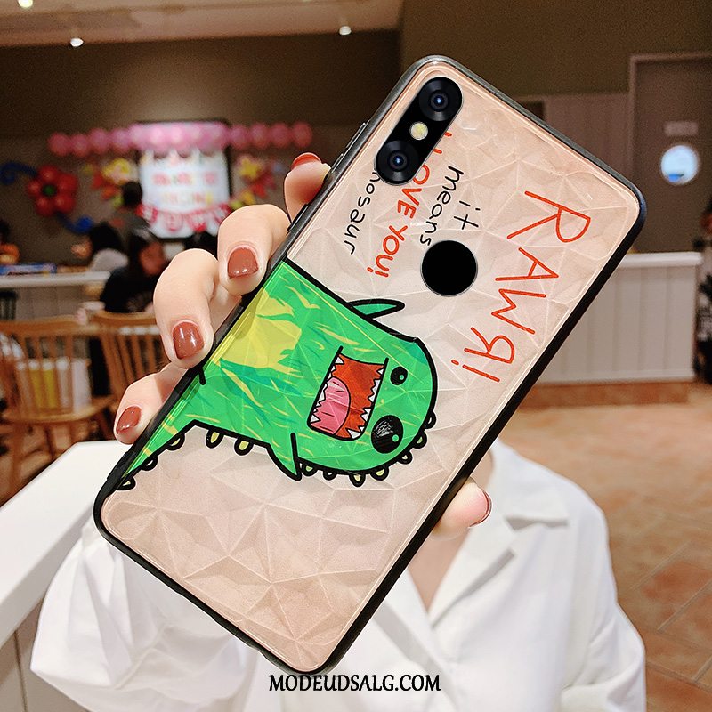 Xiaomi Mi A2 Lite Etui Beskyttelse Hård Cartoon Blå Rød