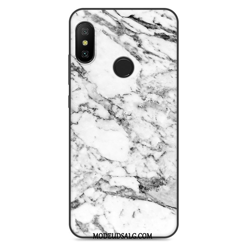 Xiaomi Mi A2 Lite Etui Blød Anti-fald Rød Cover Lille Sektion