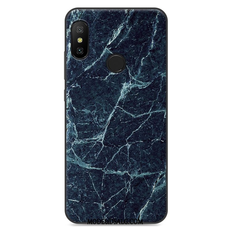 Xiaomi Mi A2 Lite Etui Blød Anti-fald Rød Cover Lille Sektion