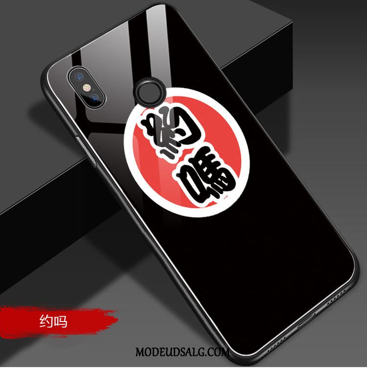 Xiaomi Mi A2 Lite Etui / Cover Hærdet Glas Anti-fald Alt Inklusive Elskeren