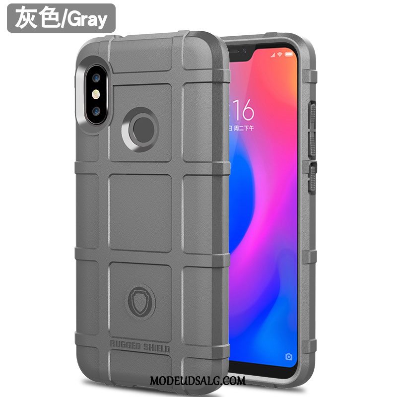 Xiaomi Mi A2 Lite Etui Cover Tre Forsvar Silikone Beskyttelse Skridsikre