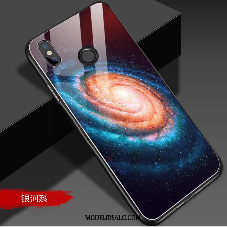 Xiaomi Mi A2 Lite Etui Kreativ Net Red Blød Smukke Spejl