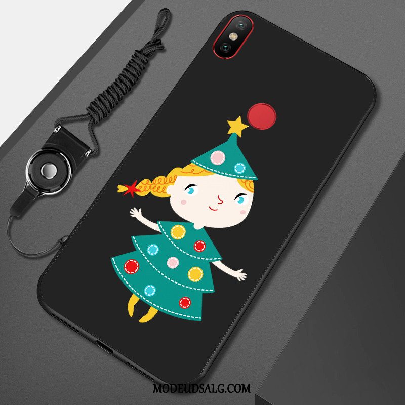 Xiaomi Mi A2 Lite Etui Lille Sektion Hængende Ornamenter Trend Anti-fald Blød