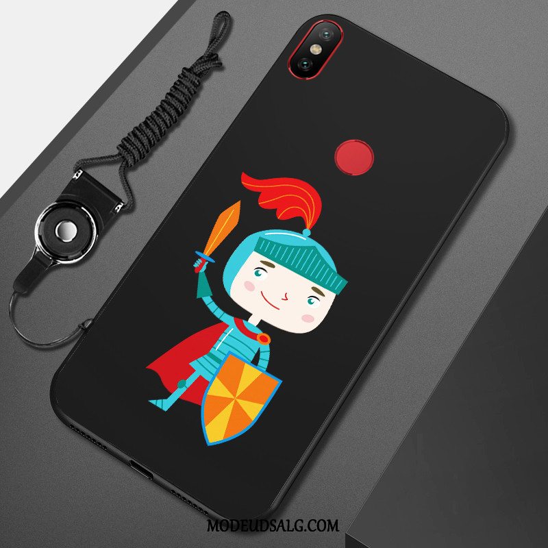 Xiaomi Mi A2 Lite Etui Lille Sektion Hængende Ornamenter Trend Anti-fald Blød