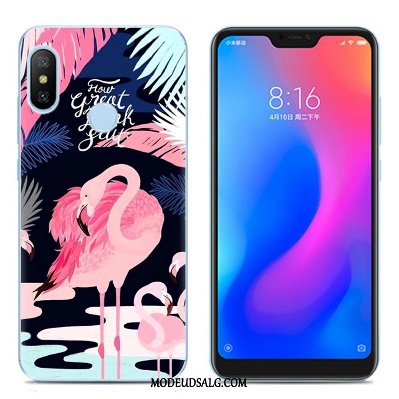 Xiaomi Mi A2 Lite Etui Ny Farve Net Red Kreativ Malet