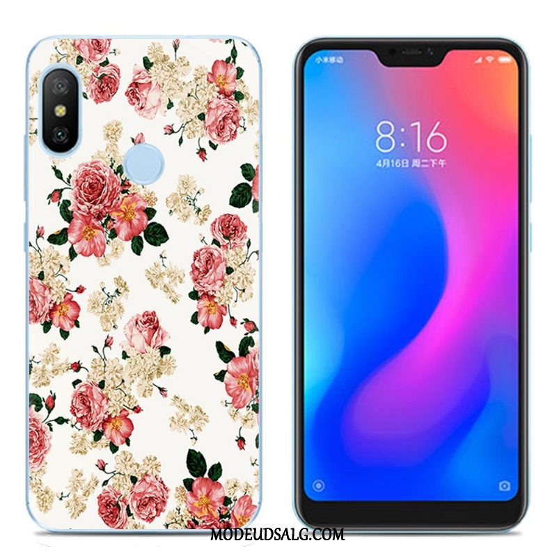 Xiaomi Mi A2 Lite Etui Ny Farve Net Red Kreativ Malet