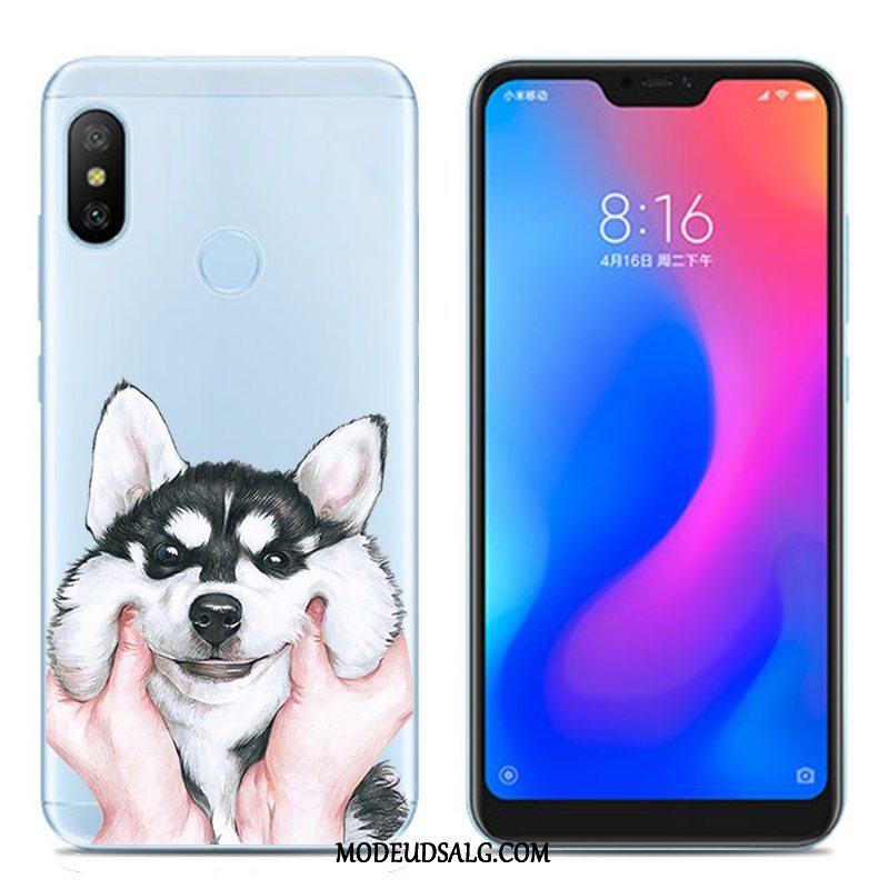 Xiaomi Mi A2 Lite Etui Ny Farve Net Red Kreativ Malet