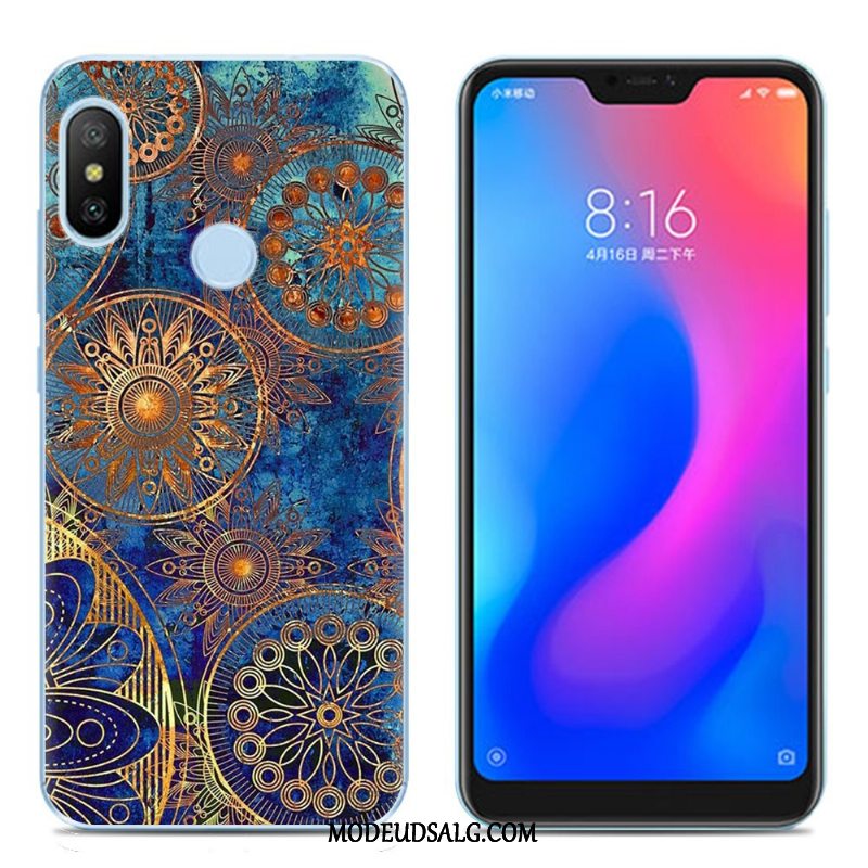 Xiaomi Mi A2 Lite Etui Ny Farve Net Red Kreativ Malet