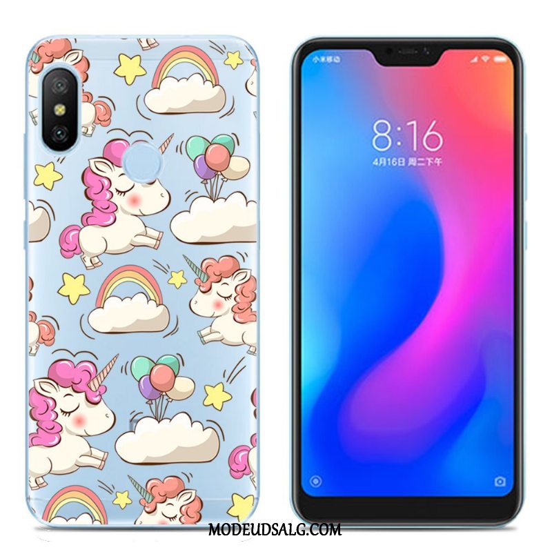 Xiaomi Mi A2 Lite Etui Ny Farve Net Red Kreativ Malet