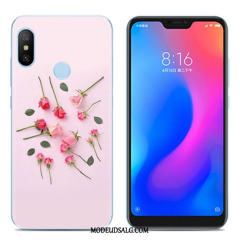 Xiaomi Mi A2 Lite Etui Ny Farve Net Red Kreativ Malet