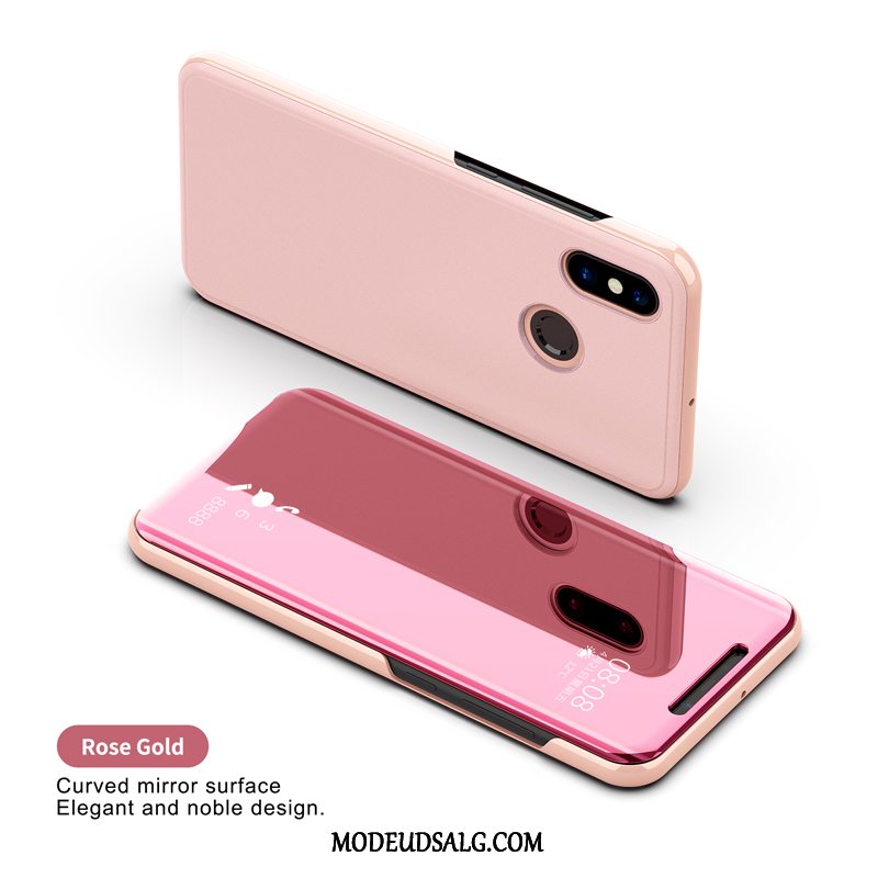 Xiaomi Mi A2 Lite Etui Rosa Guld Clamshell Beskyttelse Cover Anti-fald