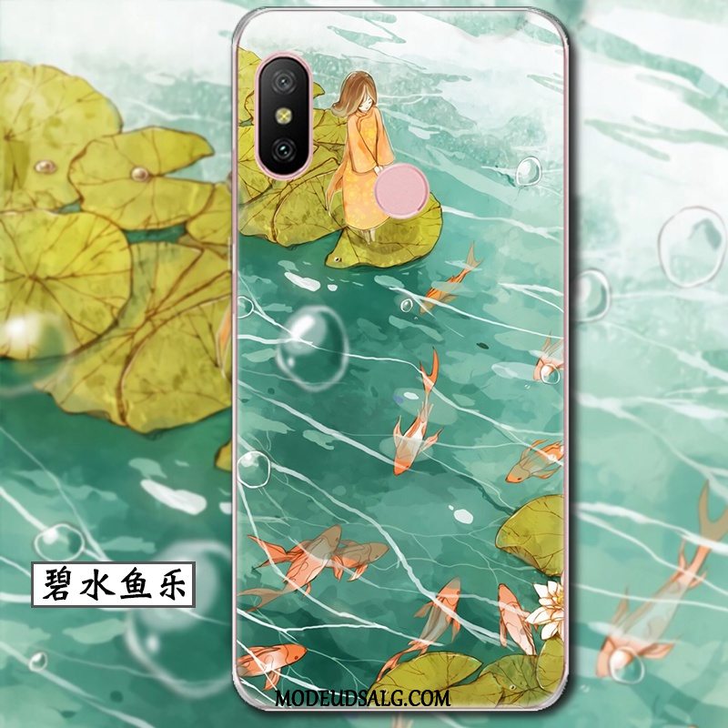 Xiaomi Mi A2 Lite Etui Support Let Tynd Scenery Kreativ Silikone