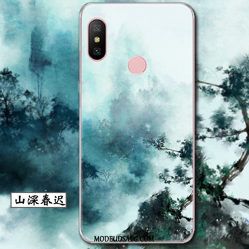 Xiaomi Mi A2 Lite Etui Support Let Tynd Scenery Kreativ Silikone