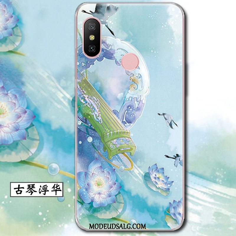 Xiaomi Mi A2 Lite Etui Support Let Tynd Scenery Kreativ Silikone