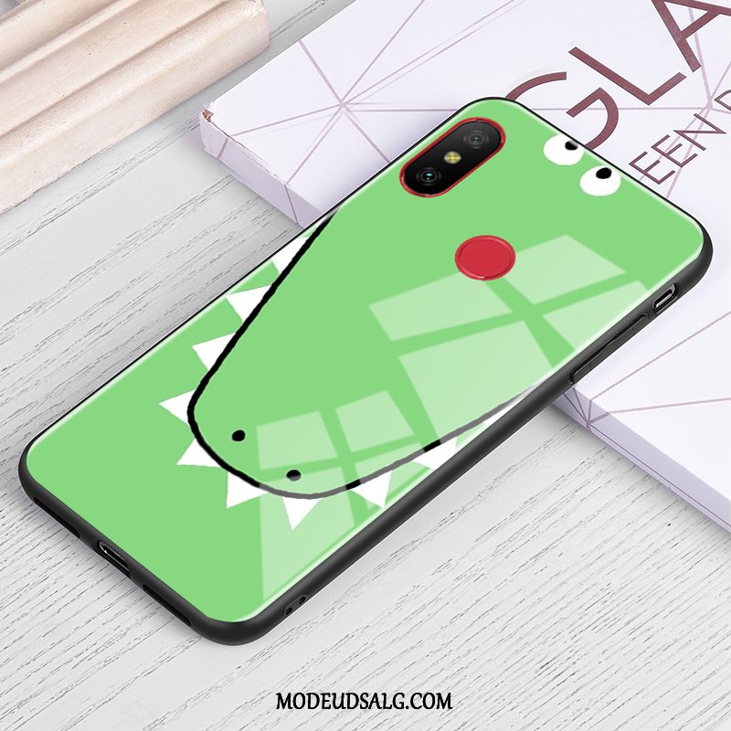 Xiaomi Mi A2 Lite Etui Tilpas Trend Simple Glas Cover