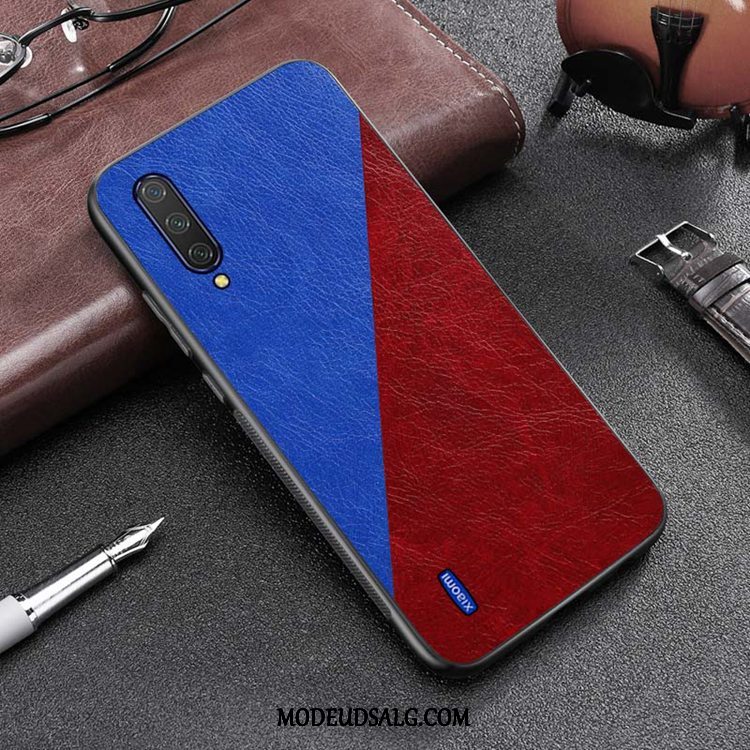 Xiaomi Mi A3 Etui / Cover Alt Inklusive Lille Sektion Rød Læder Beskyttelse