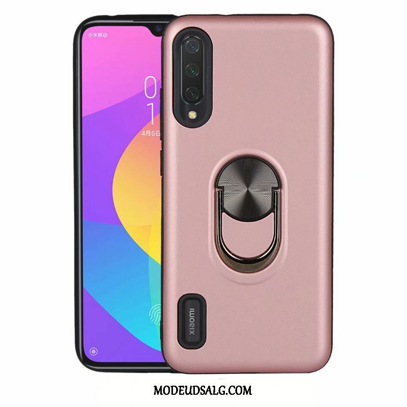 Xiaomi Mi A3 Etui / Cover Anti-fald Beskyttelse Vinrød Net Red