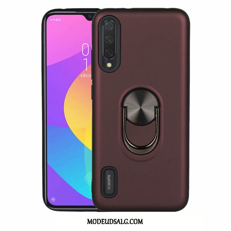 Xiaomi Mi A3 Etui / Cover Anti-fald Beskyttelse Vinrød Net Red