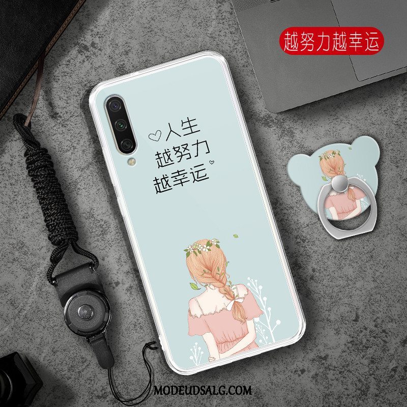 Xiaomi Mi A3 Etui Cover Blød Lille Sektion Blå Beskyttelse