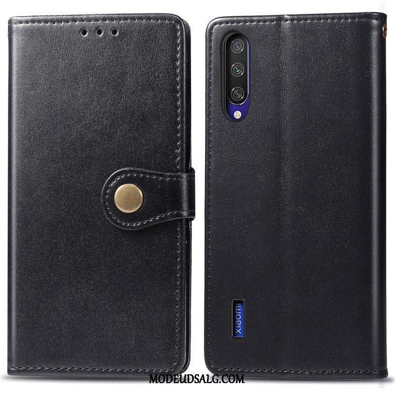 Xiaomi Mi A3 Etui / Cover Grøn Ungdom Lille Sektion Simple Solid Farve