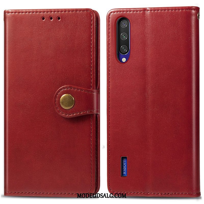 Xiaomi Mi A3 Etui / Cover Grøn Ungdom Lille Sektion Simple Solid Farve