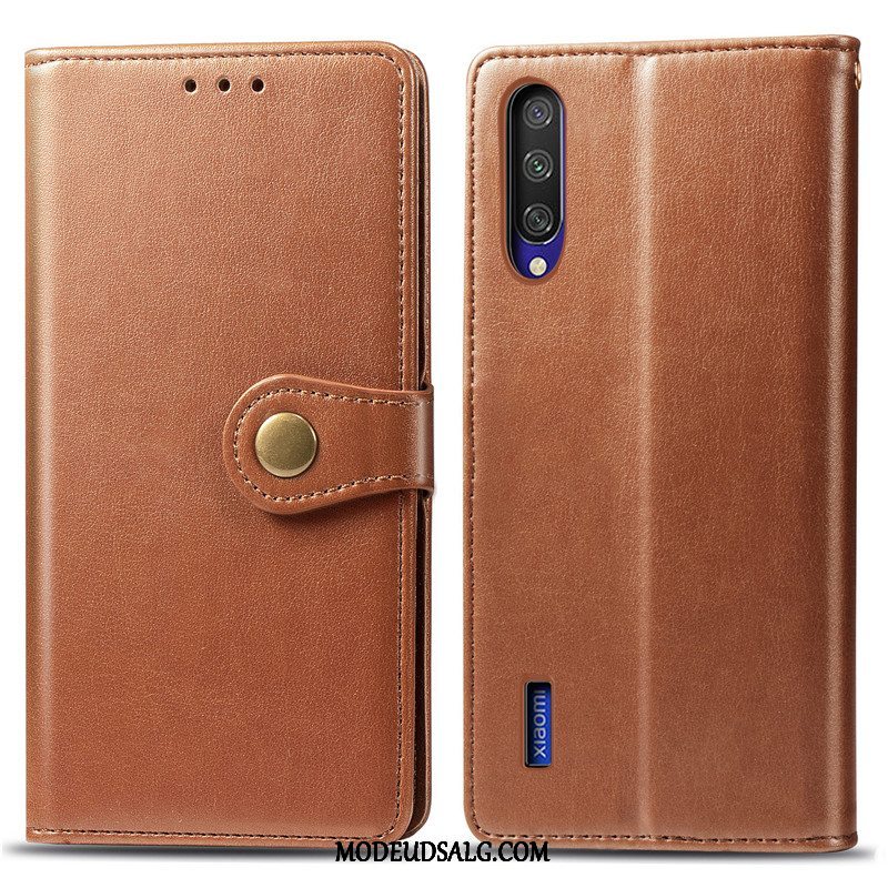 Xiaomi Mi A3 Etui / Cover Grøn Ungdom Lille Sektion Simple Solid Farve