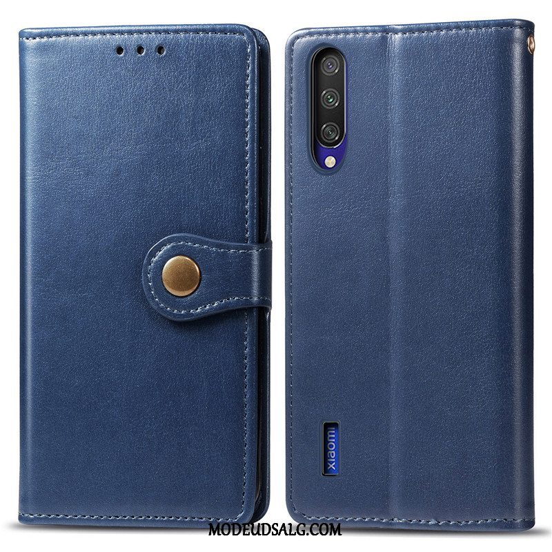 Xiaomi Mi A3 Etui / Cover Grøn Ungdom Lille Sektion Simple Solid Farve