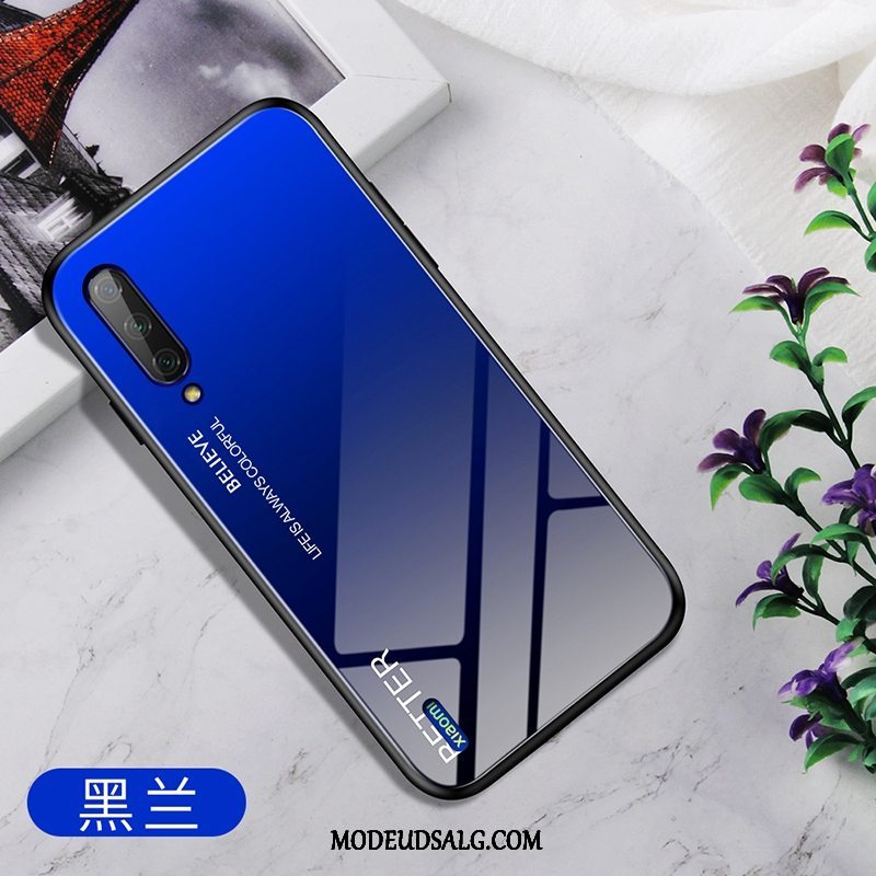 Xiaomi Mi A3 Etui Hård Rød Lille Sektion Glas Mode