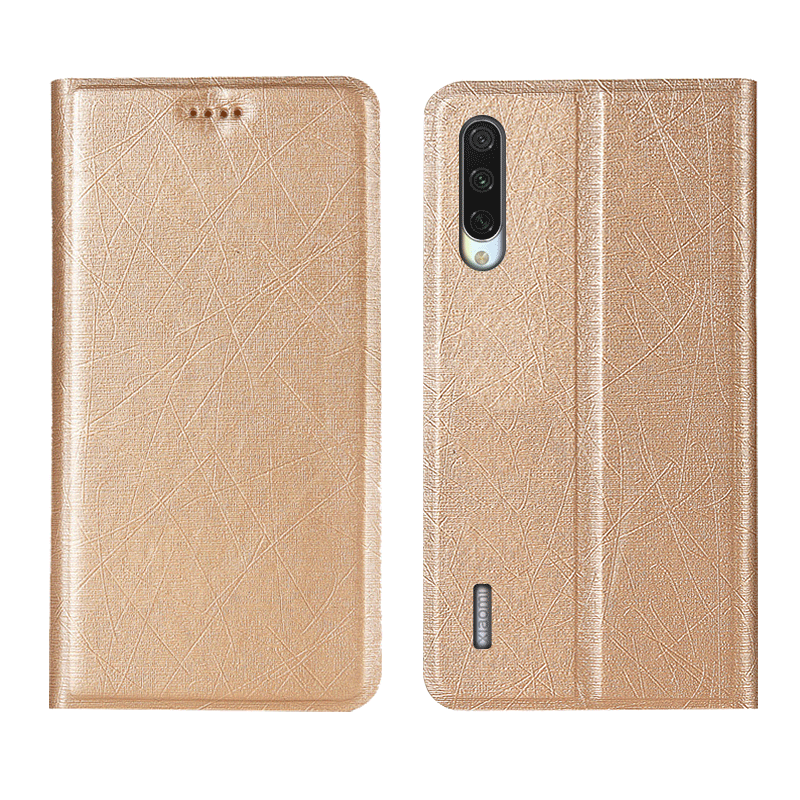 Xiaomi Mi A3 Etui Silke Guld Beskyttelse Mønster Cover